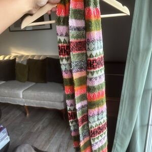 MAEVE Anthropologie Colorful Knit Scarf